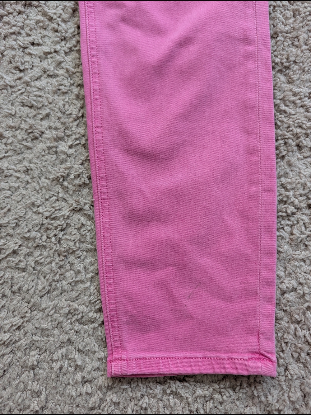 Kut From the Kloth Pink Naomi High Rise FAB AB Girlfriend Ankle Straight Jean 4L - Picture 8 of 15
